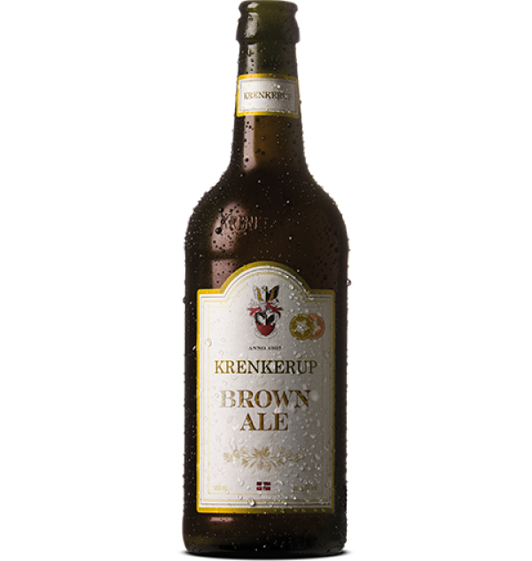 Krenkerup BrownAle 500ml Draber BeerStar 300x600