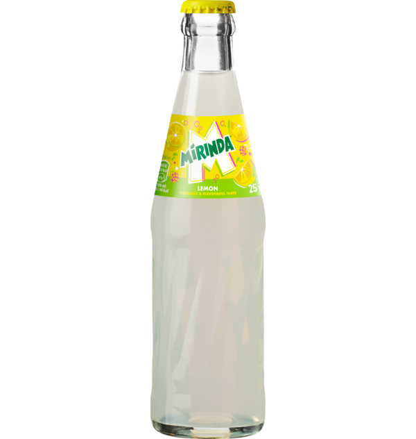 mirinda Lemon flaske 25 cl dry